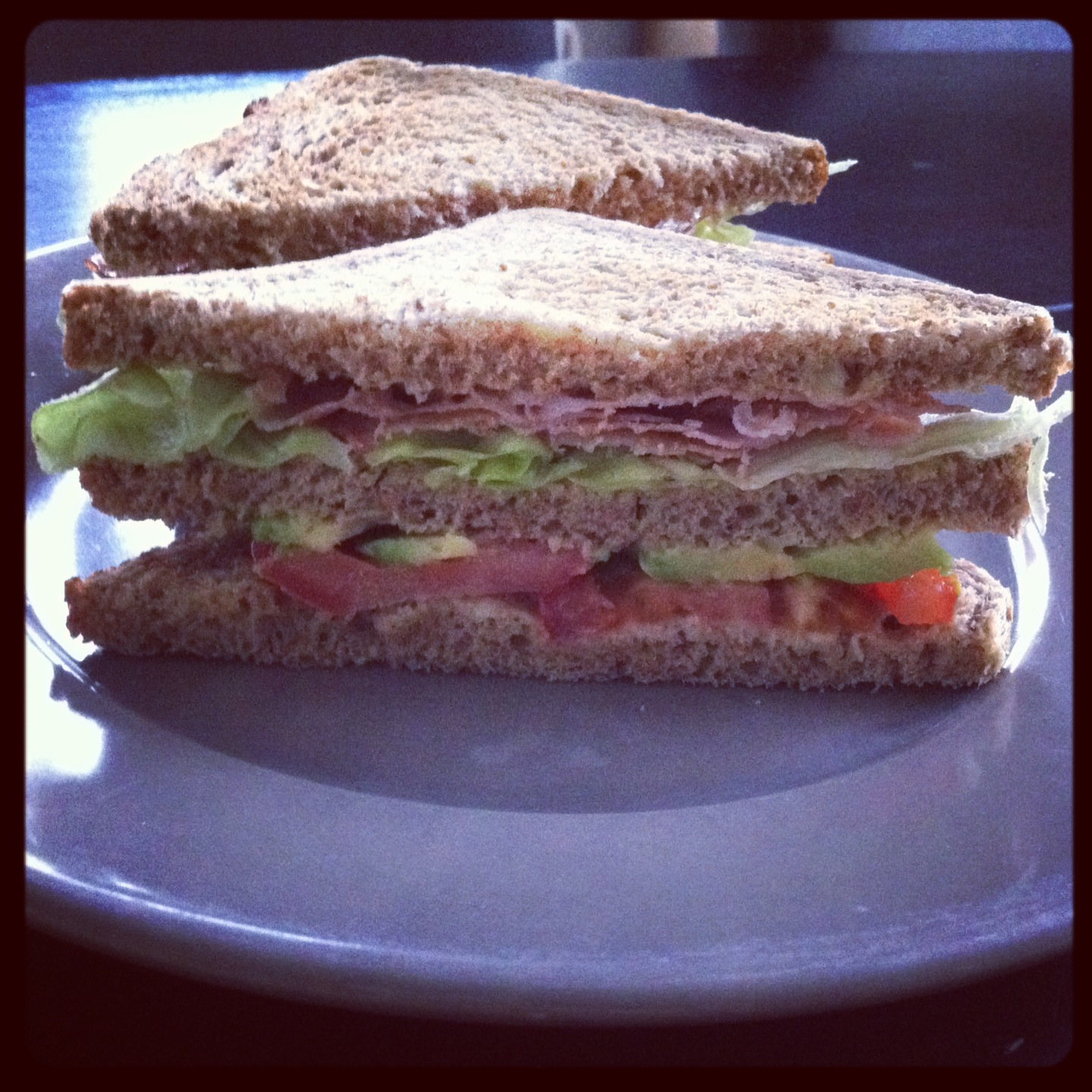 Avocado BLT sandwich