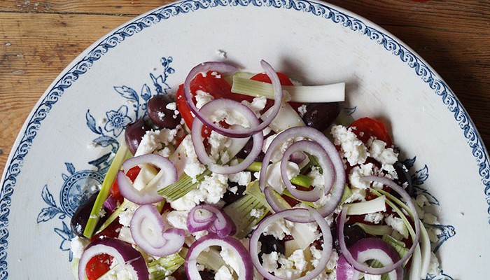 Griekse salade 2
